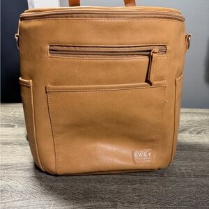 Stylish Tan Baby Bag by Baby Essentials